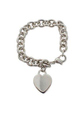 Tiffany & Co 925 Return to Heart Tag Bracelet